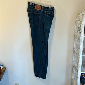 Levi's 559 Men's Relaxed Straight Jeans Size 38X34 Measure 32 Comfort Some Wear